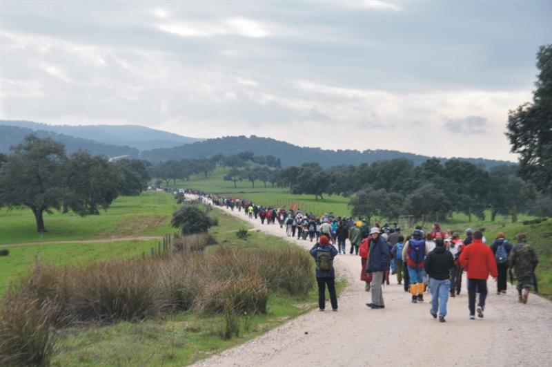 XITO DE PARTICIPACIN DE LA MARCHA EN DEFENSA DEL CORDEL DEL PEDROSO